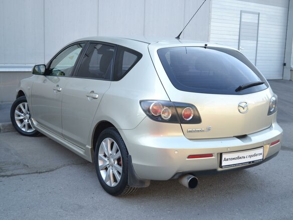 2007 Mazda 3 I (BK) Рестайлинг, золотистый - вид 3