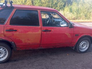 1989 Lada (ВАЗ) 2109, красный, 100000 рублей, вид 2