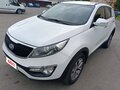2014 Kia Sportage III Рестайлинг, белый, 1500000 рублей
