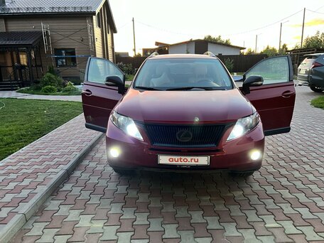 2009 Lexus RX 450h III, красный, 1900000 рублей, вид 4
