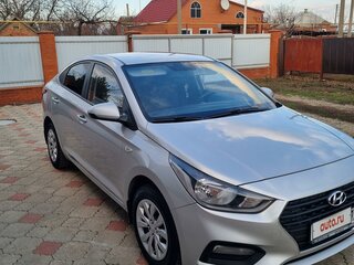 2018 Hyundai Solaris II, серебристый, 1550000 рублей, вид 5