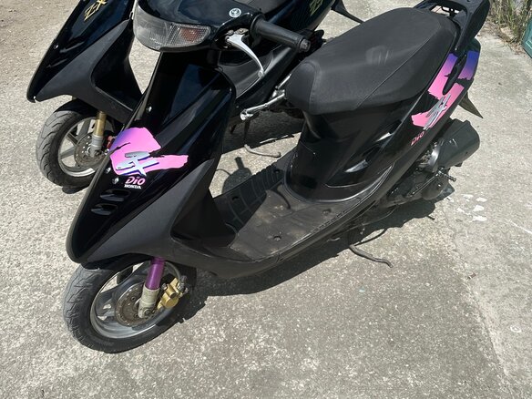 2000 Honda Dio, чёрный, 45000 рублей - вид 4