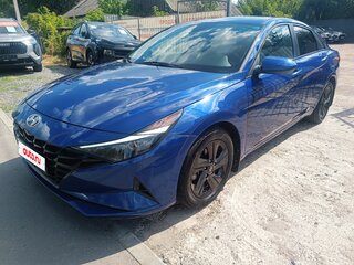 2020 Hyundai Elantra VII (CN7), синий, 1950000 рублей, вид 1