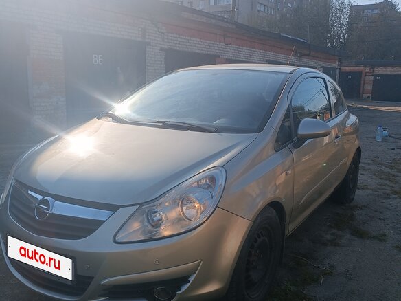 2007 Opel Corsa D, серый, 450000 рублей - вид 3