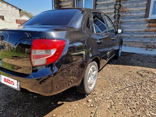 2012 Lada (ВАЗ) Granta I, чёрный, 230000 рублей, вид 3