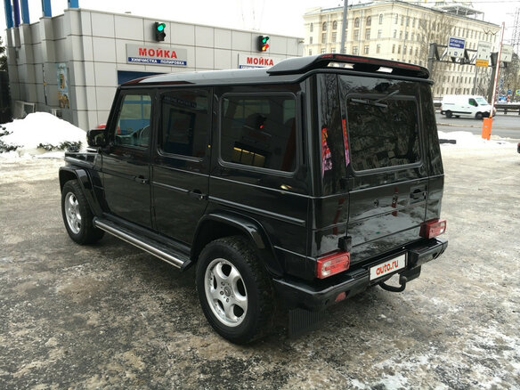 2002 Mercedes-Benz G-Класс 500 II (W463), чёрный - вид 4