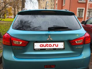 2014 Mitsubishi ASX I Рестайлинг, голубой, 950000 рублей, вид 3