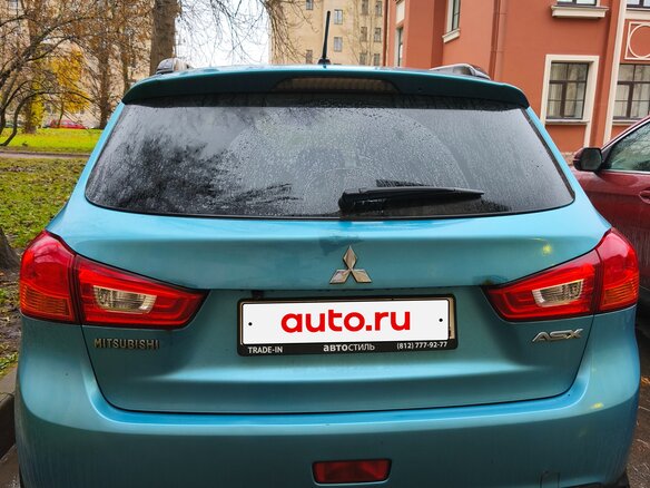 2014 Mitsubishi ASX I Рестайлинг, голубой, 950000 рублей - вид 2