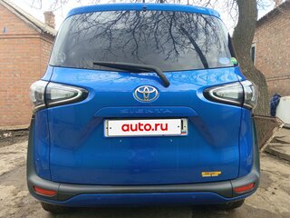 2019 Toyota Sienta II Рестайлинг, синий, 1640000 рублей, вид 4
