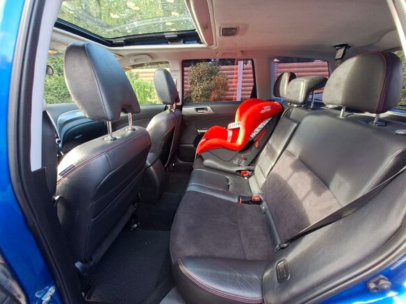 2012 Subaru Forester tS III Рестайлинг, синий, 2449000 рублей - вид 11