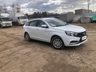 2018 Lada (ВАЗ) Vesta SW I, белый, 635000 рублей, вид 2