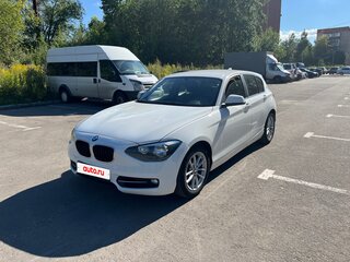 2012 BMW 1 серии 118i II (F20/F21), белый, 1150000 рублей, вид 1