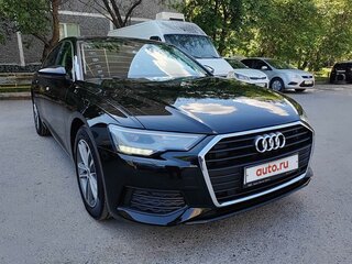 2021 Audi A6 40 TFSI V (C8), чёрный, 4500000 рублей, вид 3