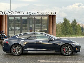 2015 Tesla Model S P85D I, синий, 2400000 рублей, вид 3