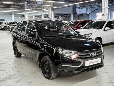 2023 Lada (ВАЗ) Granta I Рестайлинг, чёрный, 699000 рублей, вид 2