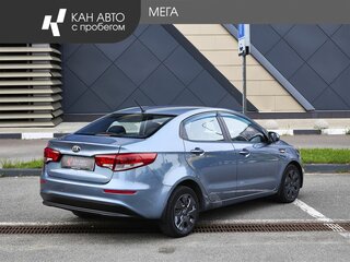 2015 Kia Rio III Рестайлинг, голубой, 990000 рублей, вид 2
