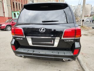 2008 Lexus LX 570 III, чёрный, 3800000 рублей, вид 2