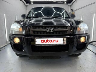 2007 Hyundai Tucson I, чёрный, 700000 рублей, вид 2