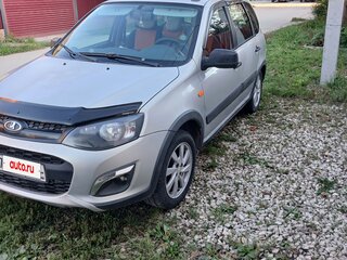 2015 Lada (ВАЗ) Kalina Cross II, серебристый, 395000 рублей, вид 5