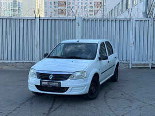 2012 Renault Logan I Рестайлинг, белый, 399000 рублей, вид 1