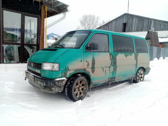 1991 Volkswagen Caravelle T4, зелёный, 160000 рублей - вид 2