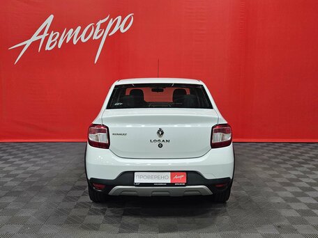 2019 Renault Logan Stepway II Рестайлинг, белый, 1025000 рублей, вид 4