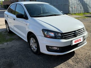 2018 Volkswagen Polo V Рестайлинг, белый, 950000 рублей, вид 1