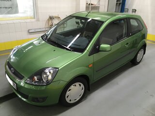 2007 Ford Fiesta Mk5, зелёный, 350000 рублей, вид 1