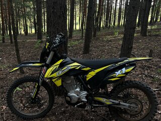 2024 FX moto X1 (CB 250), жёлтый, 145000 рублей, вид 3