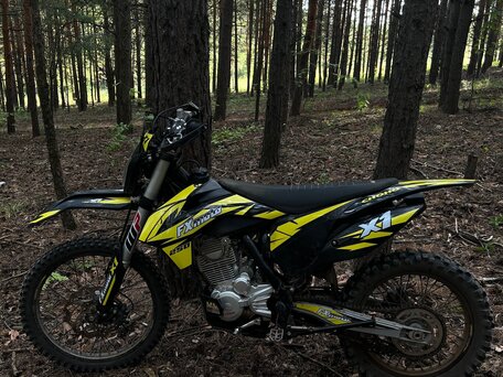 2024 FX moto X1 (CB 250), жёлтый, 145000 рублей, вид 3