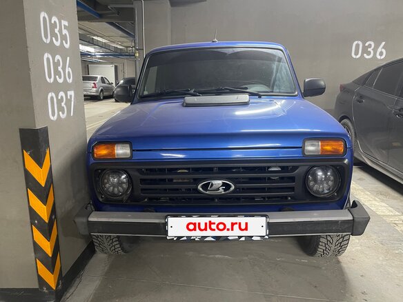 2020 Lada (ВАЗ) 2121 (4x4) I Рестайлинг (2020), синий, 835000 рублей - вид 2