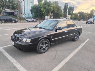 2006 Kia Magentis I Рестайлинг, чёрный, 420000 рублей, вид 1