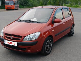 2008 Hyundai Getz I Рестайлинг, оранжевый, 550000 рублей, вид 1