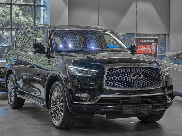 2019 Infiniti QX80 I Рестайлинг 2, чёрный