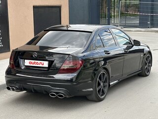2011 Mercedes-Benz C-Класс 180 BlueEFFICIENCY III (W204) Рестайлинг, чёрный, 1260000 рублей, вид 3