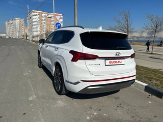 2020 Hyundai Santa Fe IV Рестайлинг, белый, 4070000 рублей, вид 3