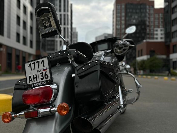 2007 Suzuki Boulevard C90, серый, 570000 рублей - вид 4