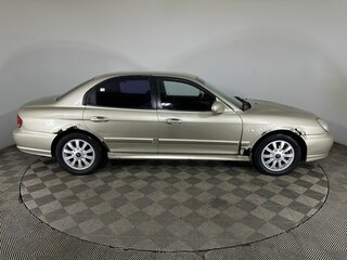 2005 Hyundai Sonata ТагАЗ IV (EF) Рестайлинг, золотистый, 260000 рублей, вид 4
