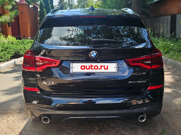 2019 BMW X3 20d xDrive III (G01), чёрный, 4500000 рублей - вид 3