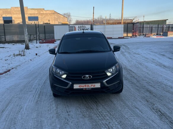 2023 Lada (ВАЗ) Granta I Рестайлинг, чёрный, 900000 рублей - вид 1