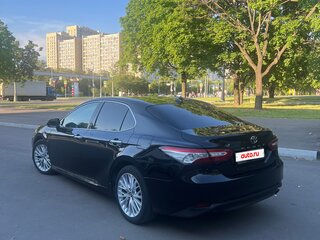 2018 Toyota Camry VIII (XV70), чёрный, 2750000 рублей, вид 4