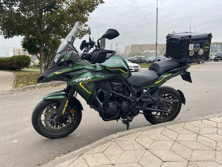 2023 Benelli TRK 502, зелёный, 510000 рублей, вид 5