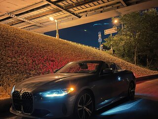 2021 BMW 4 серии 430i G22, G23, G26, серебристый, 5700000 рублей, вид 4