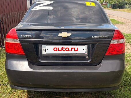 2008 Chevrolet Aveo I Рестайлинг, чёрный, 270000 рублей, вид 3