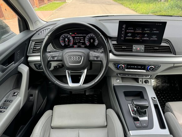 2021 Audi Q5 45 TFSI II (FY) Рестайлинг, белый - вид 29