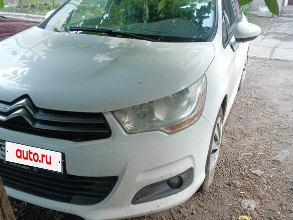 2012 Citroen C4 II, белый, 450000 рублей - вид 1