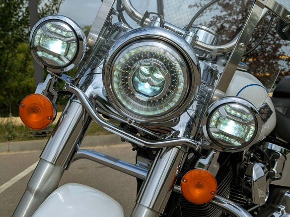 2013 Harley-Davidson Heritage, белый, 1250000 рублей - вид 5