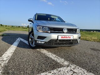 2017 Volkswagen Tiguan II, серебристый, 1930000 рублей, вид 2