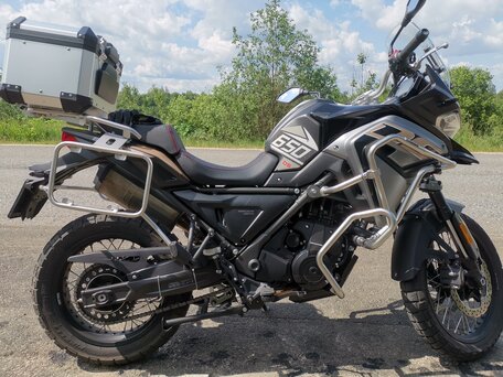 2023 Voge 650DSX Adventure, чёрный, 600000 рублей, вид 5