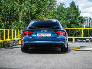 2016 Audi RS 7 Sportback performance I (4G) Рестайлинг, синий, 3710000 рублей, вид 5